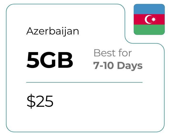 Azerbaijan 5 GB 30 Days