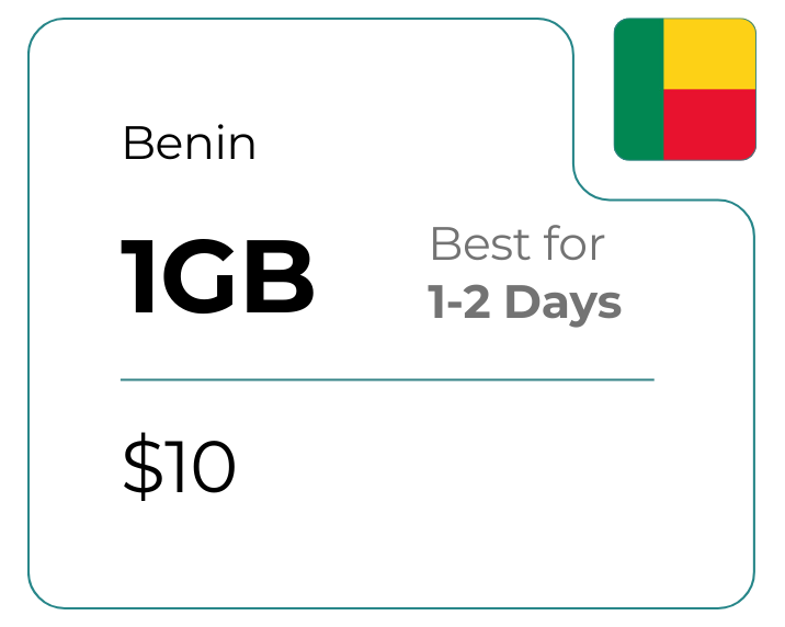 Benin 1 GB 30 Days