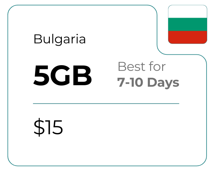 Bulgaria 5 GB 30 Days