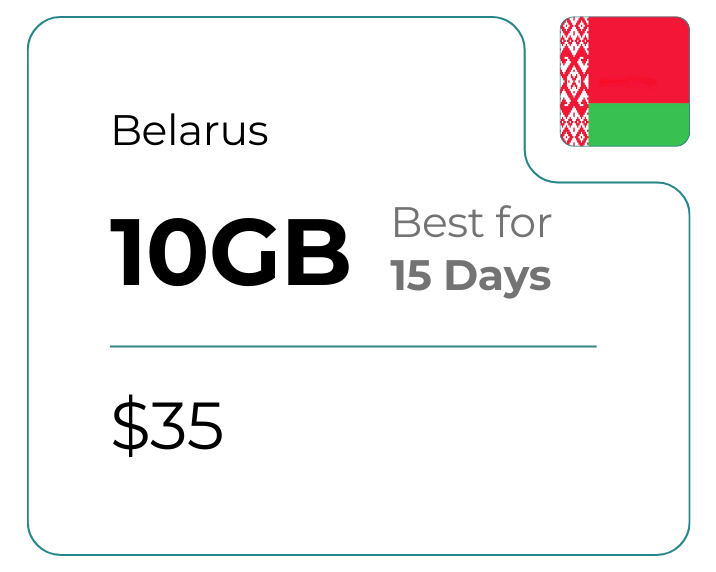 Belarus 10 GB 30 Days