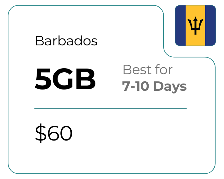 Barbados 5 GB 30 Days