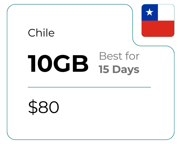 Chile 10 GB 30 Days