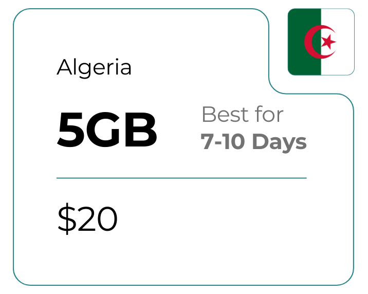 Algeria 5 GB 30 Days