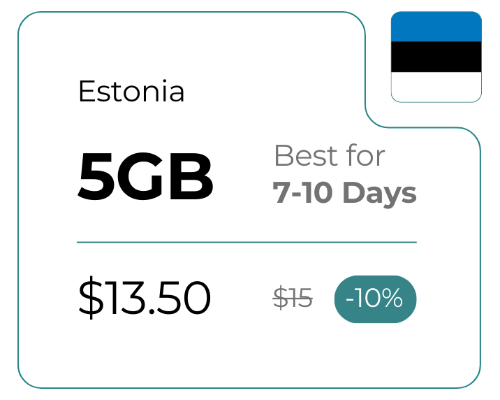 Estonia 5 GB 30 Days