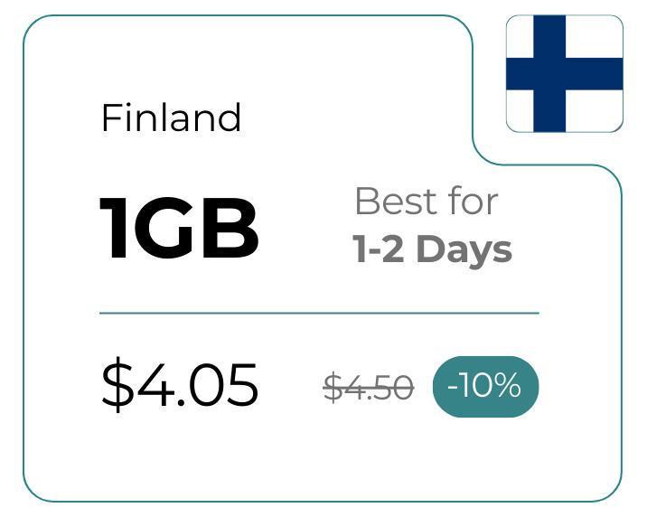 Finland 1 GB 30 Days