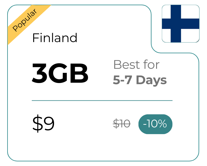 Finland 3 GB 30 Days