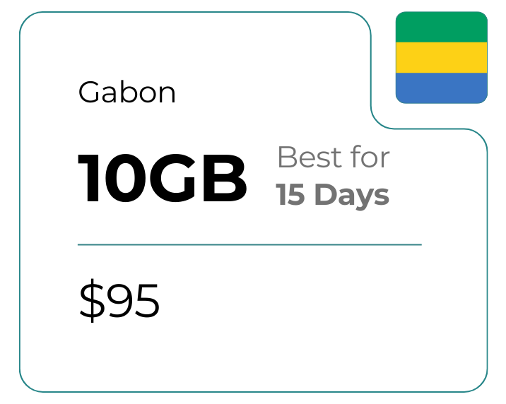 Gabon 10 GB 30 Days
