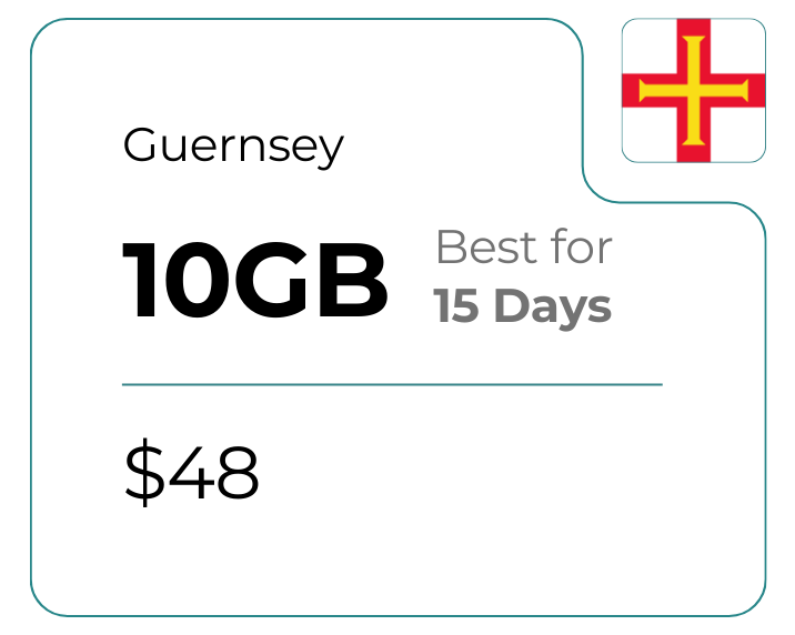 Guernsey 10 GB 30 Days