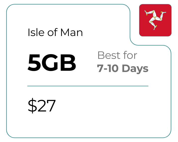 Isle of Man 5 GB 30 Days
