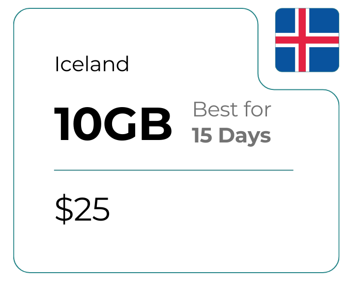 Iceland 10 GB 30 Days