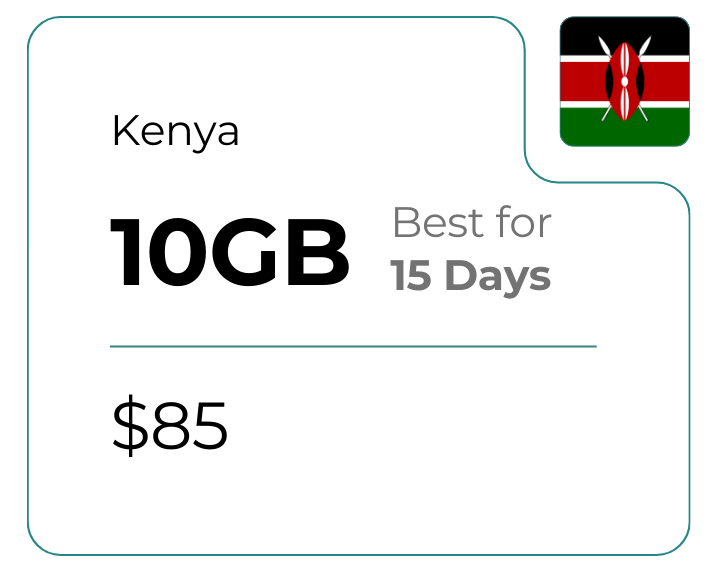 Kenya 10 GB 30 Days