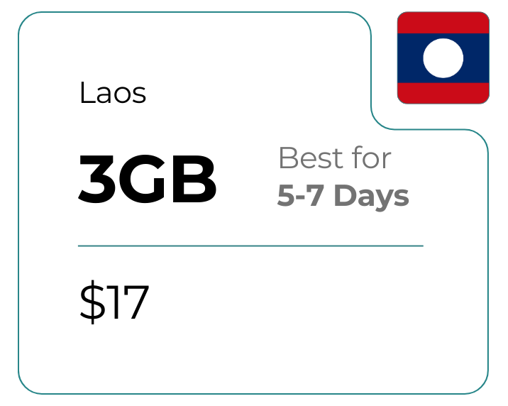 Laos 3 GB 30 Days