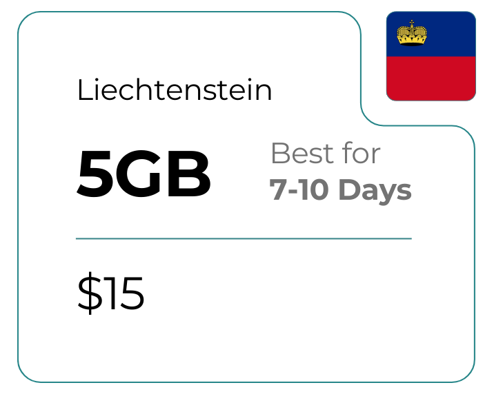 Liechtenstein 5 GB 30 Days