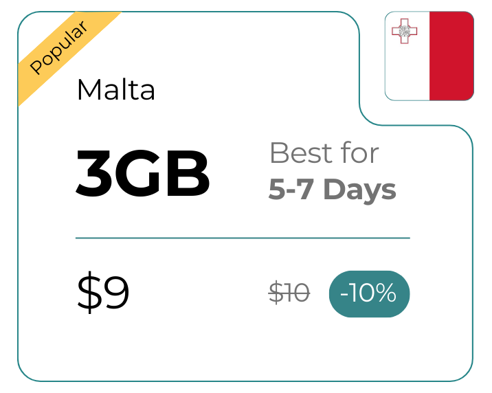 Malta 3 GB 30 Days