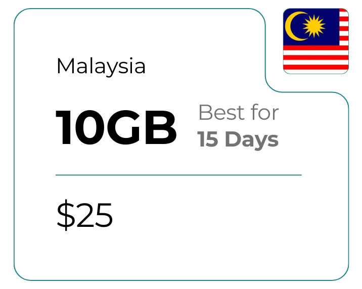 Malaysia 10 GB 30 Days