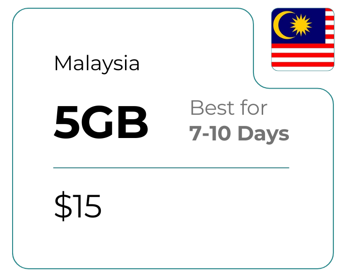 Malaysia 5 GB 30 Days