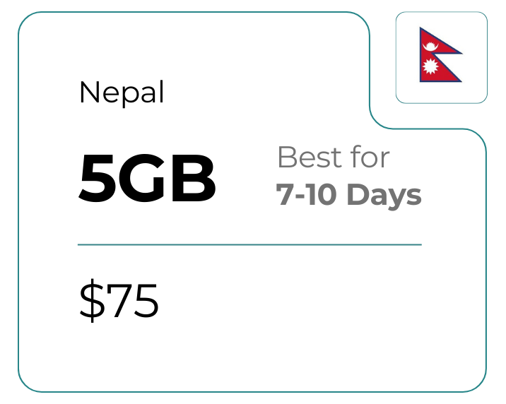 Nepal 5 GB 30 Days