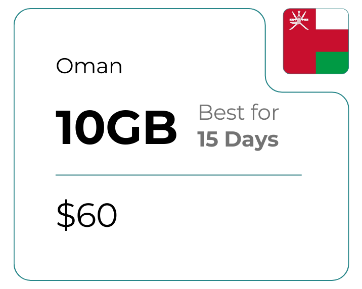 Oman 10 GB 30 Days