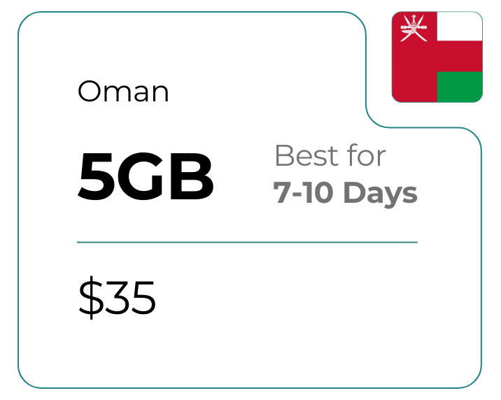 Oman 5 GB 30 Days