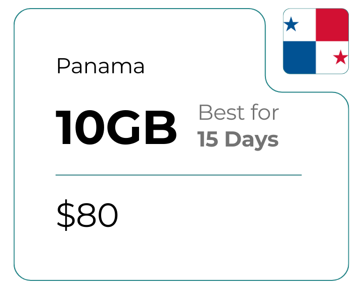 Panama 10 GB 30 Days