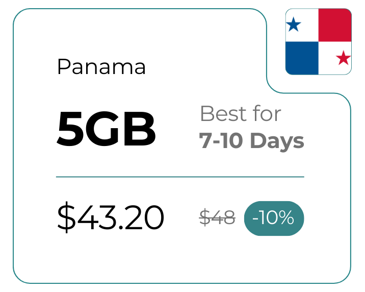 Panama 5 GB 30 Days