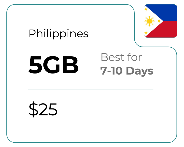 Philippines 5 GB 30 Days