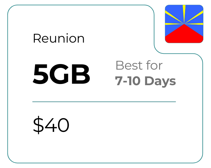 Reunion 5 GB 30 Days