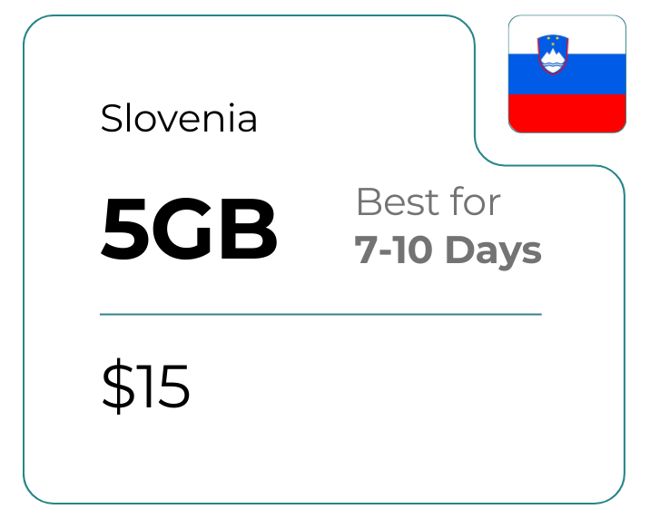 Slovenia 5 GB 30 Days