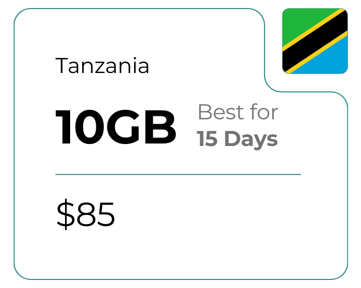 Tanzania 10 GB 30 Days